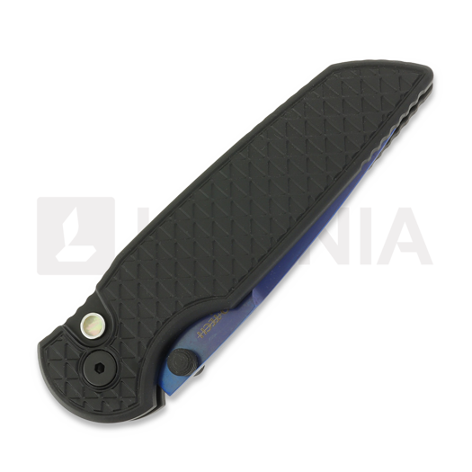 Pro-Tech TR-3 Integrity k&auml;&auml;nt&ouml;veitsi, Black Relic Textured Aluminum, PVD INT106-SB