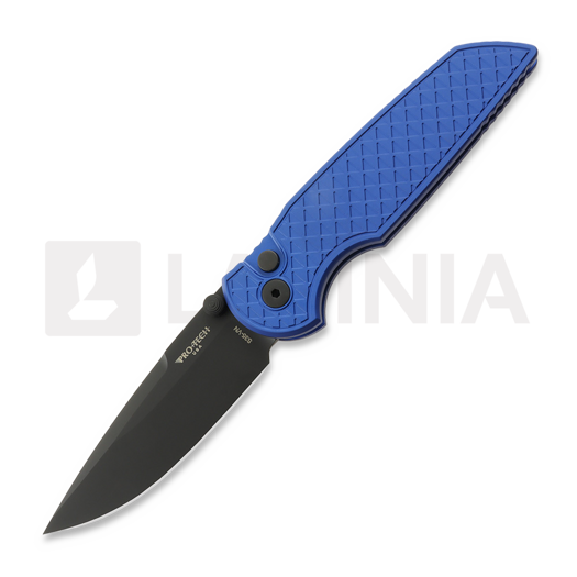 Pro-Tech TR-3 Integrity fällkniv, Blue Relic, Black DLC INT106-BLUE