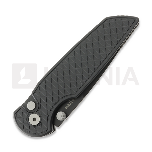 Pro-Tech TR-3 Integrity DLC k&auml;&auml;nt&ouml;veitsi, Relic Texture Black Aluminum INT1106