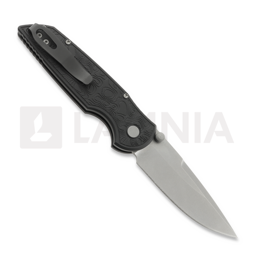 Coltello pieghevole Pro-Tech TR-3 Integrity Stonewashed Topo Black INT1105-TOPO