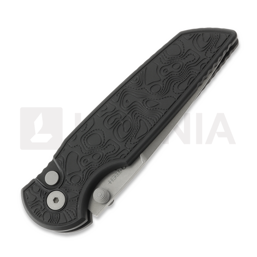 Coltello pieghevole Pro-Tech TR-3 Integrity Stonewashed Topo Black INT1105-TOPO