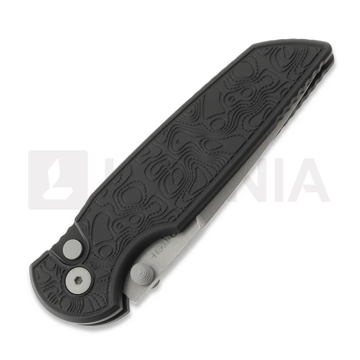 Coltello pieghevole Pro-Tech TR-3 Integrity Stonewashed Topo Black INT1105-TOPO