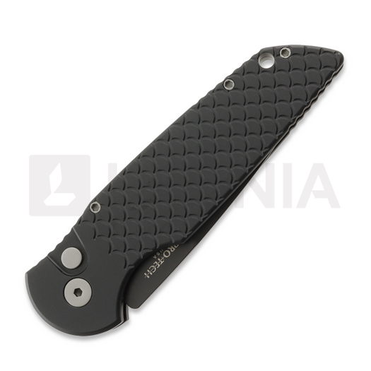 Pro-Tech TR-3 X1 Tactical Response 3.5 Magnacut sulankstomas peilis, fishscale texture, juoda TR-3X1MC