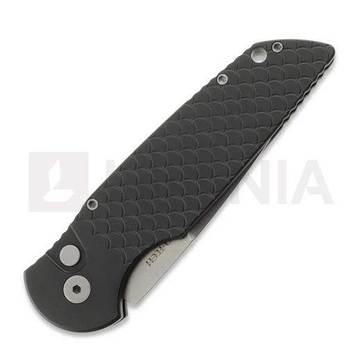 Pro-Tech TR-3 X1 Tactical Response 3.5 Magnacut sulankstomas peilis, fishscale texture, juoda TR-3X1SWMC