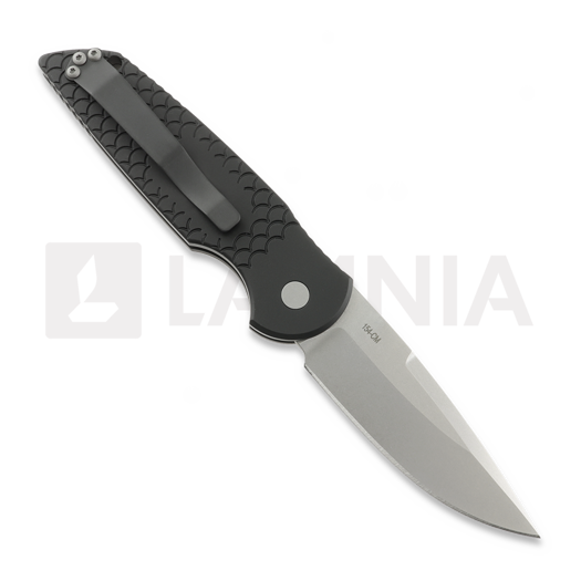 Pro-Tech TR-3 X1 Tactical Response 3.5 Magnacut foldekniv, fishscale texture, svart TR-3X1SW