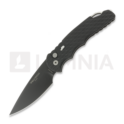 Coltello pieghevole Pro-Tech TR-4 Auto Feather Texture All Black T4106FMM