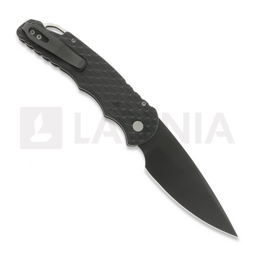 Coltello pieghevole Pro-Tech TR-4 Auto Feather Texture All Black T4106FMM