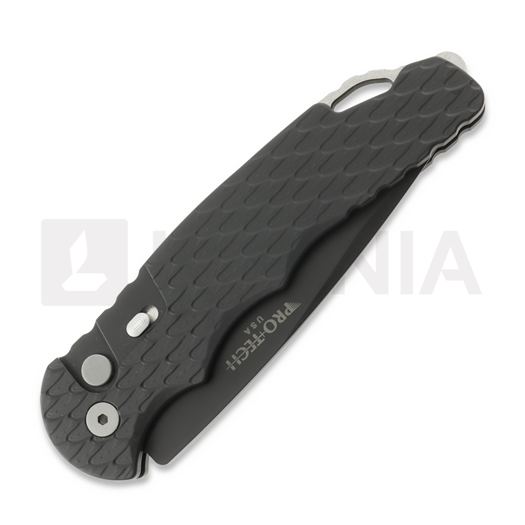 Coltello pieghevole Pro-Tech TR-4 Auto Feather Texture All Black T4106FMM