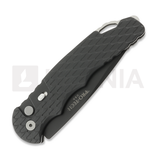 Coltello pieghevole Pro-Tech TR-4 Auto Feather Texture All Black T4106FMM
