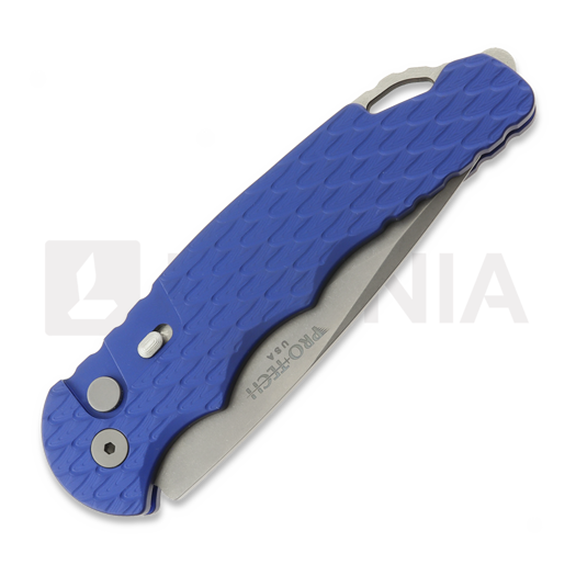 Coltello pieghevole Pro-Tech TR-4 Auto Feather Texture Blue T4105FMMBLUE