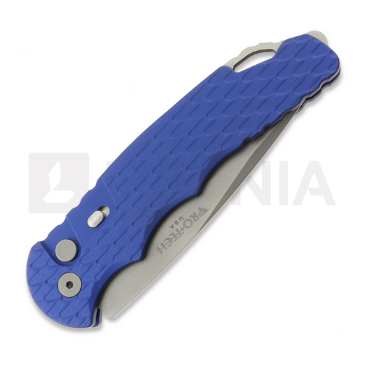 Coltello pieghevole Pro-Tech TR-4 Auto Feather Texture Blue T4105FMMBLUE