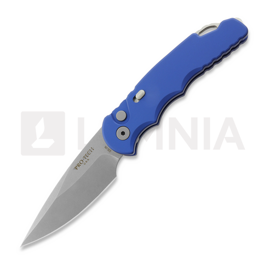 Nóż składany Pro-Tech TR-5 Stonewash, niebieska T501-BLUE