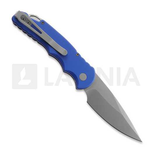 Pro-Tech TR-5 Stonewash fällkniv, blå T501-BLUE