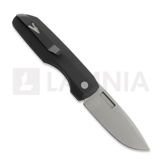Pro-Tech Vero Synapse sulankstomas peilis, stonewashed, black handle VERO1211-BLKMIC