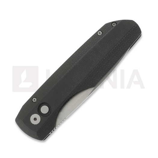 Pro-Tech Vero Synapse sulankstomas peilis, stonewashed, black handle VERO1211-BLKMIC