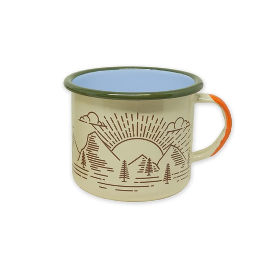 Prometheus Design Werx Be The Outsider Enamelware Mug 16oz