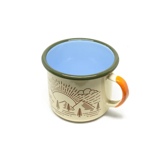 Prometheus Design Werx Be The Outsider Enamelware Mug 16oz