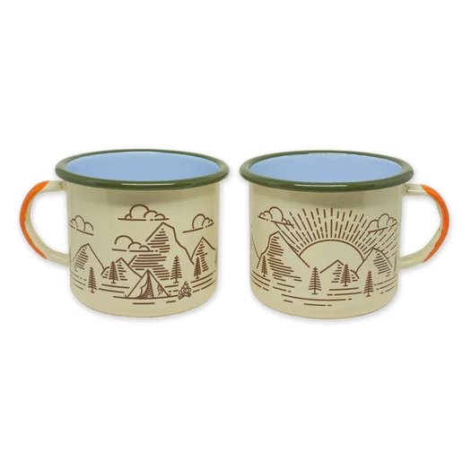 Prometheus Design Werx Be The Outsider Enamelware Mug 16oz