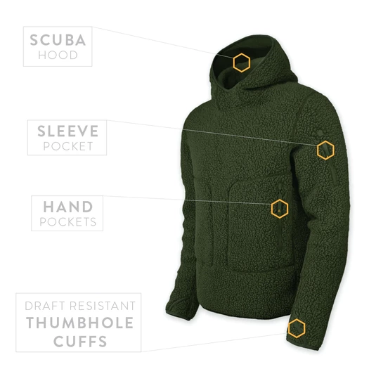 Prometheus Design Werx Beast Hoodie Pullover - Wilderness Green