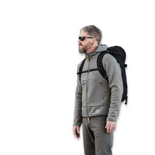 Prometheus Design Werx BT Hoodie - Machine Mineral Gray