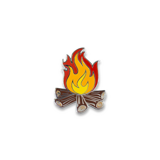 Prometheus Design Werx Campfire Lapel Pin