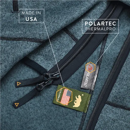 Prometheus Design Werx Chase Hoodie - Blue Steel