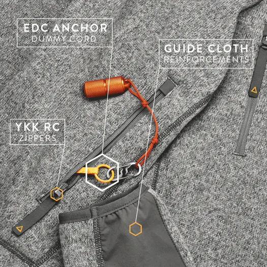 Prometheus Design Werx Chase Hoodie - Gray Stone