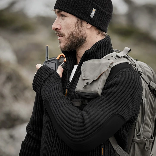 Prometheus Design Werx CWO Full Zip Sweater - Black