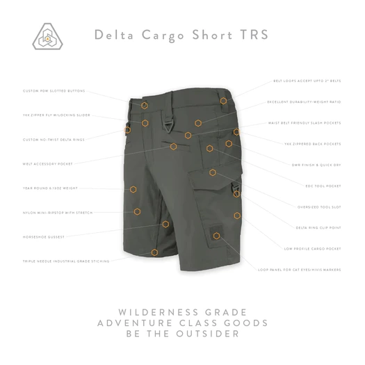 Prometheus Design Werx Delta Cargo Short TRS - Universal Field Gray