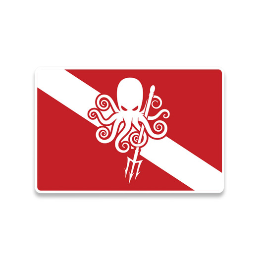 Prometheus Design Werx Dive Flag v2 Sticker