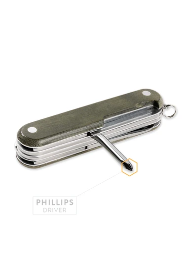 Prometheus Design Werx DRB Scout Knife Linen Micarta RL multitool