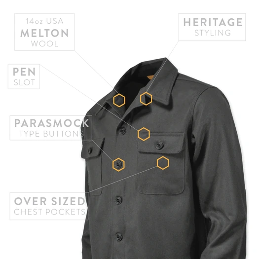 Prometheus Design Werx DRB Woodsman Shirt - Owl Gray