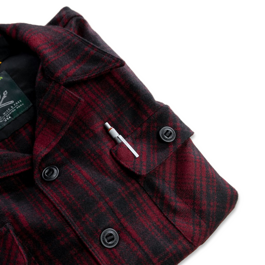 Prometheus Design Werx DRB Woodsman Shirt - Red Black Plaid