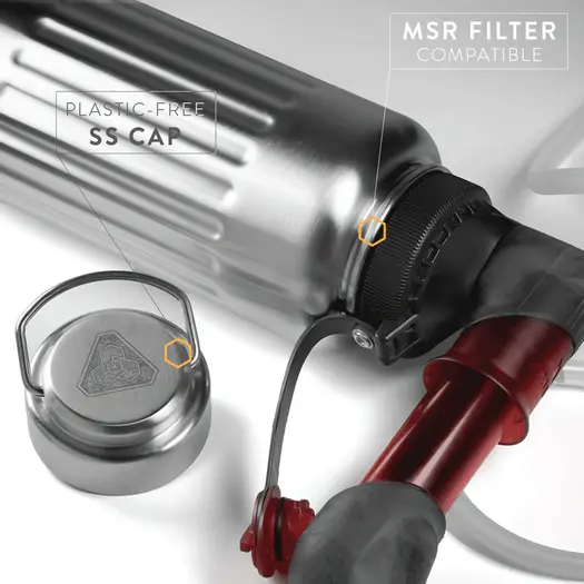 Prometheus Design Werx FT Insulated Water Bottle - Aqua