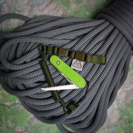 Prometheus Design Werx G10 SAK Scales Fullered - Neon Green