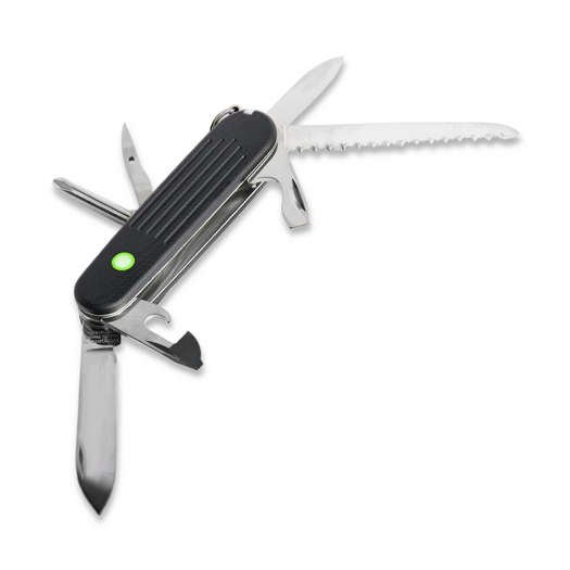Prometheus Design Werx G10 SAK Scales Fullers - Black handle scales