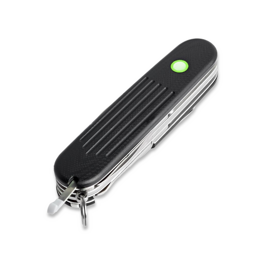 Prometheus Design Werx G10 SAK Scales Fullers - Black handle scales