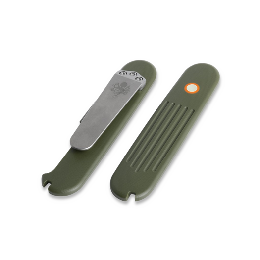 Prometheus Design Werx G10 SAK Scales Fullers - OD Green handle scales