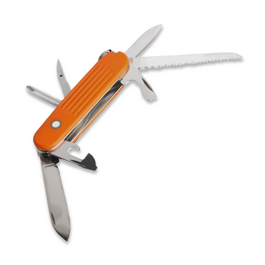 Prometheus Design Werx G10 SAK Scales Fullers - Orange kahvapalat