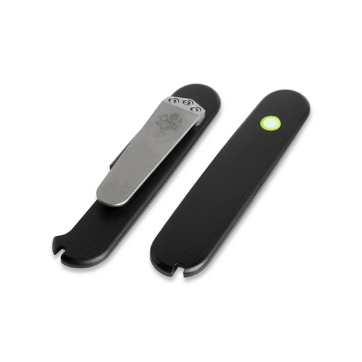 Prometheus Design Werx G10 SAK Scales Smooth - Black handle scales