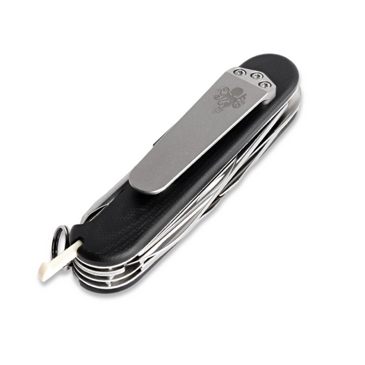 Prometheus Design Werx G10 SAK Scales Smooth - Black kahvapalat