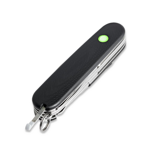 Prometheus Design Werx G10 SAK Scales Smooth - Black kahvapalat