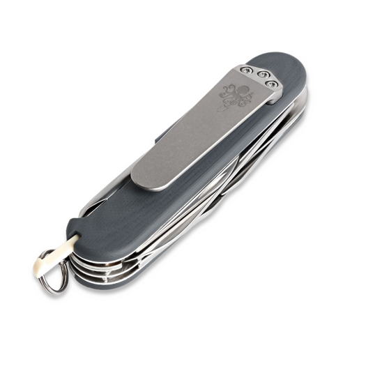 Prometheus Design Werx G10 SAK Scales Smooth - Gray handle scales