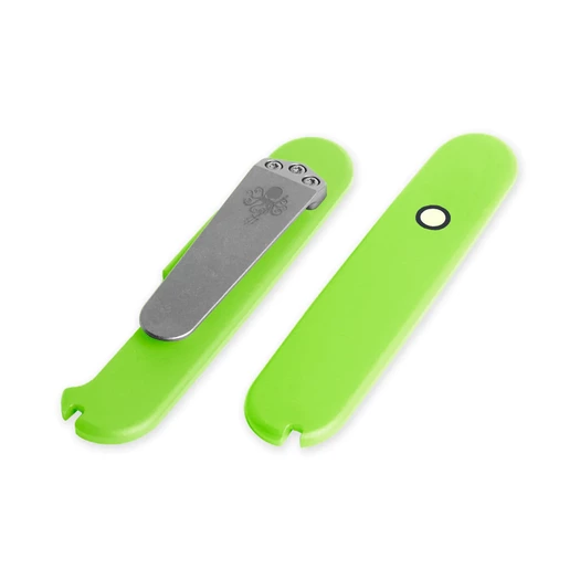 Prometheus Design Werx G10 SAK Scales Smooth - Neon Green