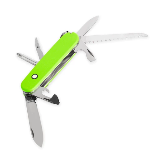 Prometheus Design Werx G10 SAK Scales Smooth - Neon Green