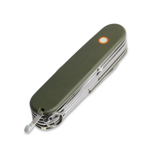 Prometheus Design Werx G10 SAK Scales Smooth - OD Green kahvapalat