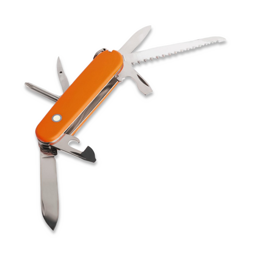 Prometheus Design Werx G10 SAK Scales Smooth - Orange handle scales