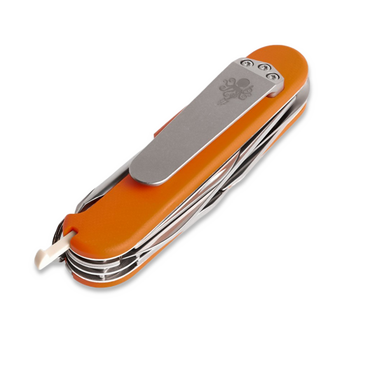Prometheus Design Werx G10 SAK Scales Smooth - Orange handle scales