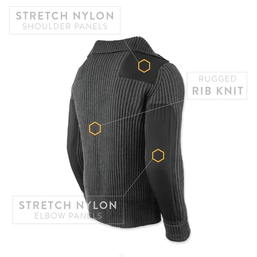 Prometheus Design Werx Guide Sweater - Dark Heather Gray