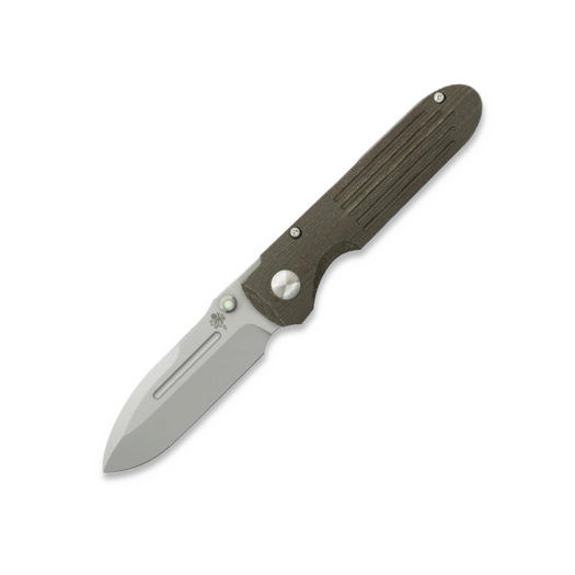 Prometheus Design Werx Invictus-C (Compact) Green Micarta-L סכין מתקפלת